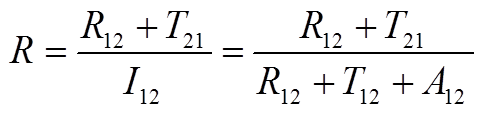 Formula for incident photon flux