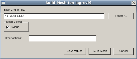 Build Mesh dialog box