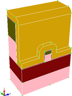 Depositing nitride with rounding